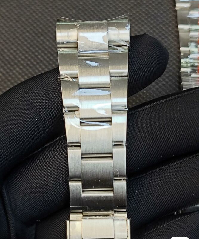 22mm GlideLock Oyster Bracelet Deployment Watch Clasp Band Strap for Rolex Big Ghost 126660 Submarine daytona Dayjust Daydate