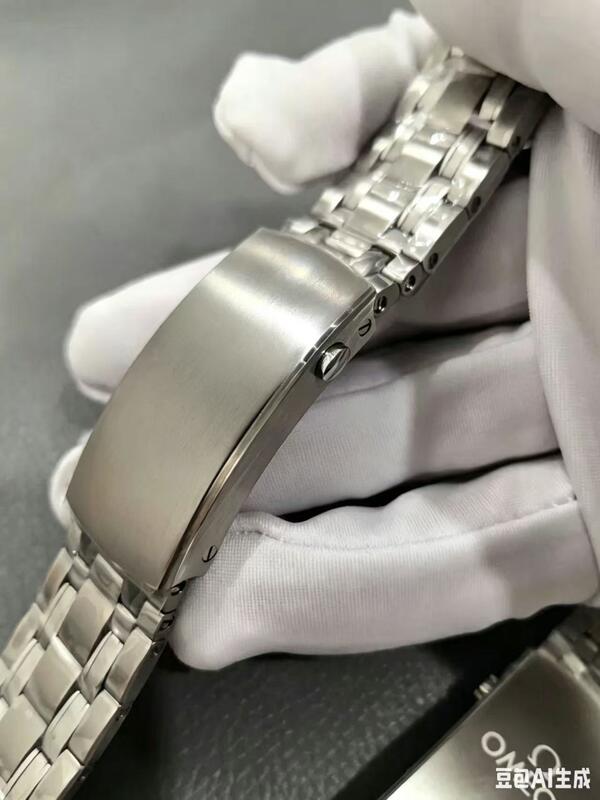 904L Luxury Metal Watch Band 20mm Curved Solid Stainless Steel Watch Bracelet for Omega Haima 300 210