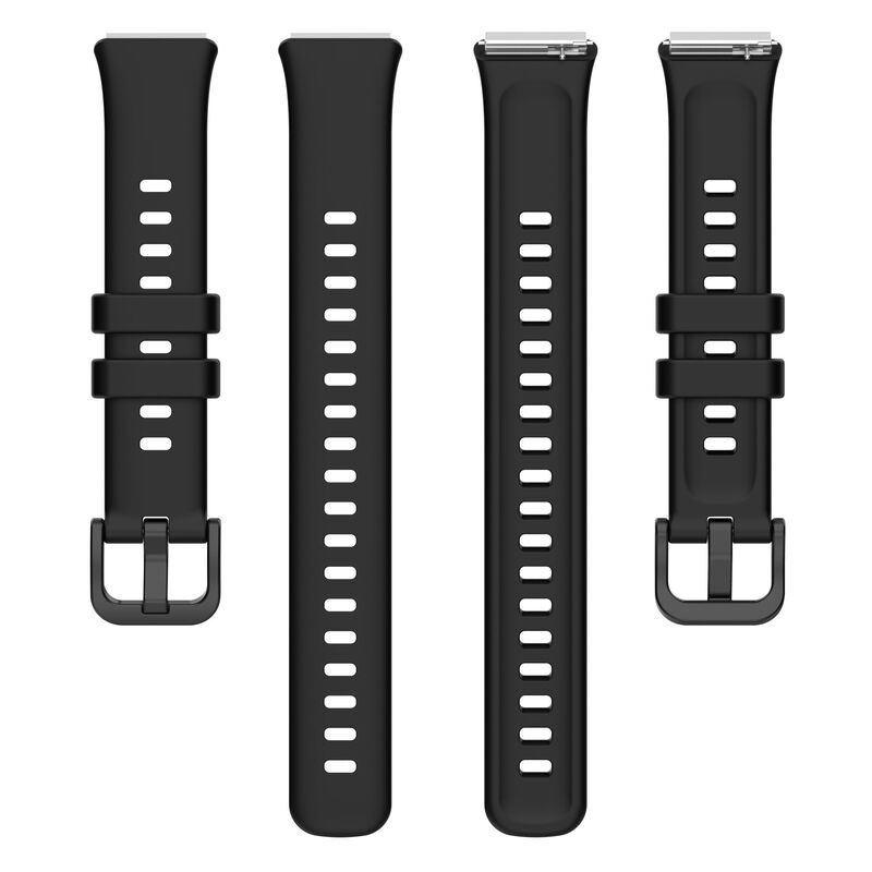 Silicone Watchband for Huawei Band 7 Smart Watch Strap Soft Wristband Sport Bracelet Replacement Strap Women Men Metal Head