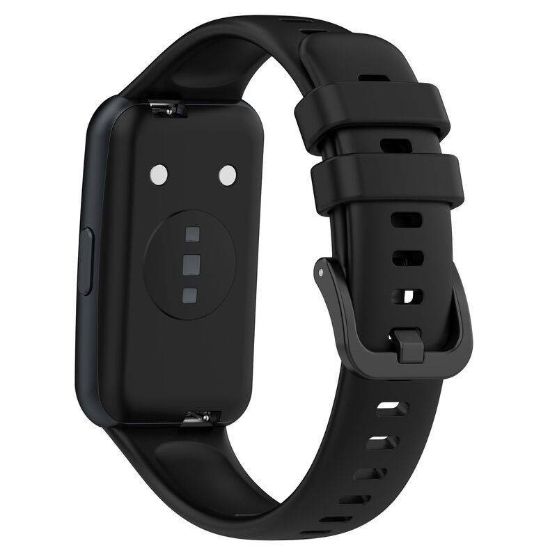 Silicone Watchband for Huawei Band 7 Smart Watch Strap Soft Wristband Sport Bracelet Replacement Strap Women Men Metal Head
