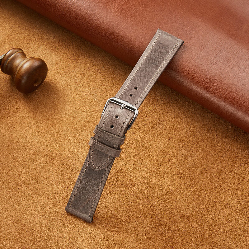 SWstrap Leather Watch Straps High Quality Wide Vintage Smart Watch Holes Sports Breathable Leather Genuine Watch Band
