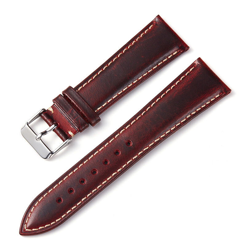 SWstrap Leather Watch Straps Luxury Business Style Box for Charm Tan Value Genuine Watches Bands With Vegetable Oil Leather