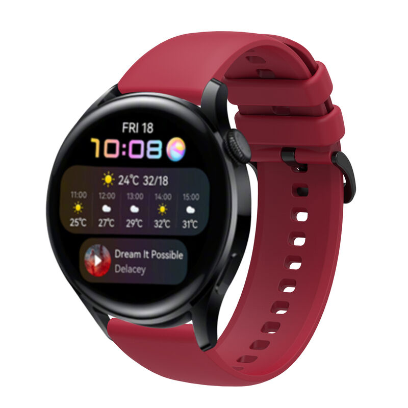 22mm Official Silicone Watch Bands for Huawei Watch 3 and Watch 3 Pro Silicone Strap Silicone Bands