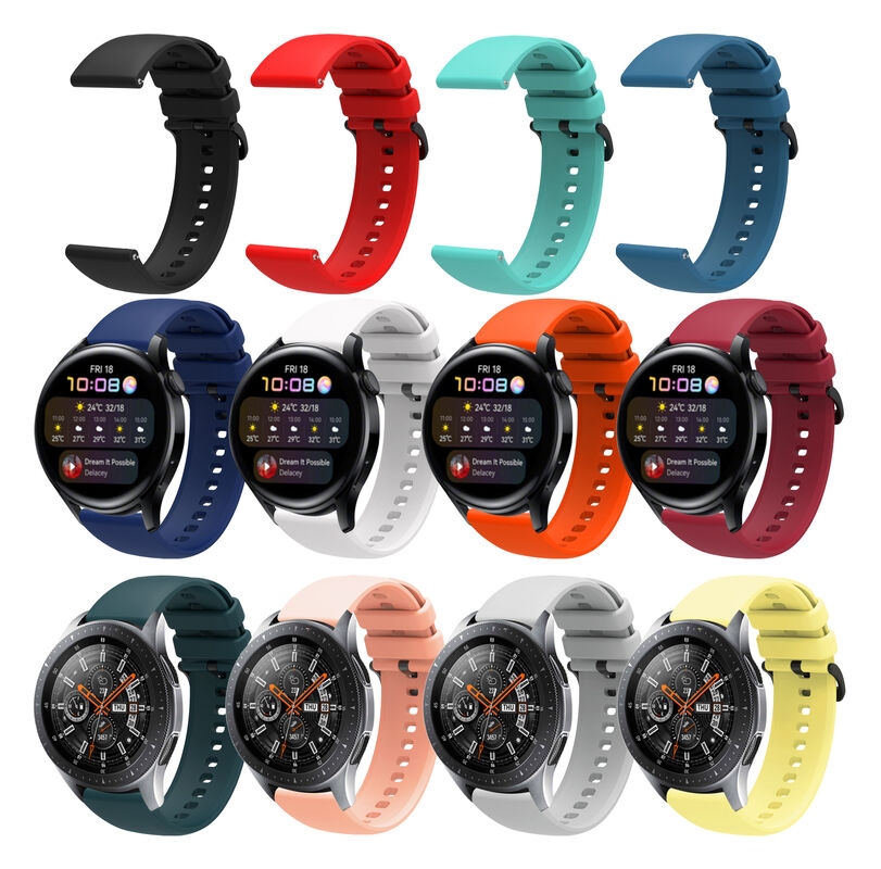22mm Official Silicone Watch Bands for Huawei Watch 3 and Watch 3 Pro Silicone Strap Silicone Bands