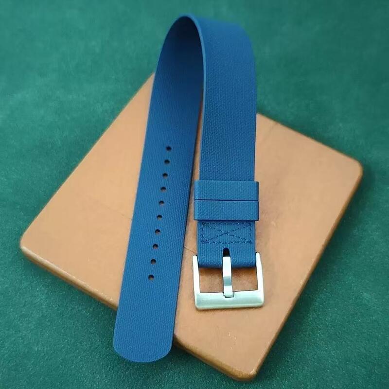 FKM Rubber Strap 21/22mm Buckle Stainless Steel Waterproof Sport Band for Submarine Omeg