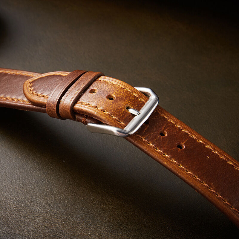 SWstrap Leather Watch Straps High Quality Wide Vintage Tanned Genuine Luxury Wrist Smart Watch Band Leather Watch Strap