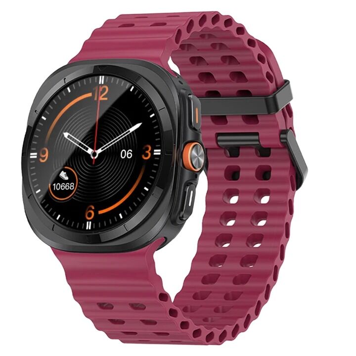 Silicone Strap for Samsung for Galaxy Watch Ultra 47mm Luxury Soft Sports Correa Bracelet Band for Men Women's Watch Ultra 47mm