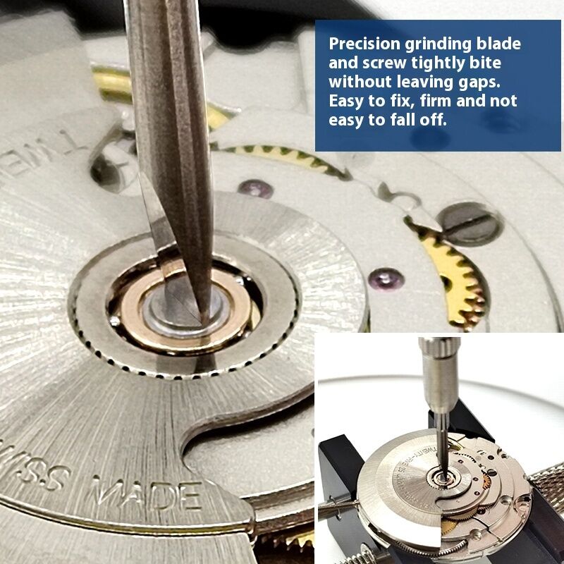 For Wristwatch Maintenance & Repair Precision Tool Watch Repair  Screwdriver with Ball Bearing Bit Tip