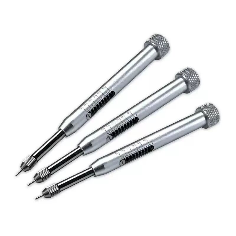 Watch Repair Tool 0.7/0.8/0.9/1.0MM Stainless Steel Top Force Gauge Handmade Maximum Load Capacity of 5KG