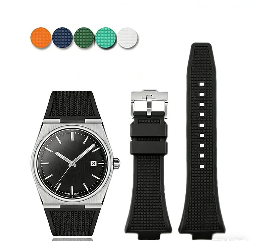 New Luxury Style Prx Smartwatch Silicone Strap with Deployant Clasp Quick Release 11mm/12mm Breathable