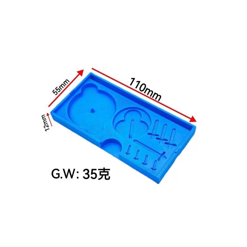 Small Plastic Storage Boxes with Trays for Wristwatch Tools & Parts Organization Including Watch Hands Dials