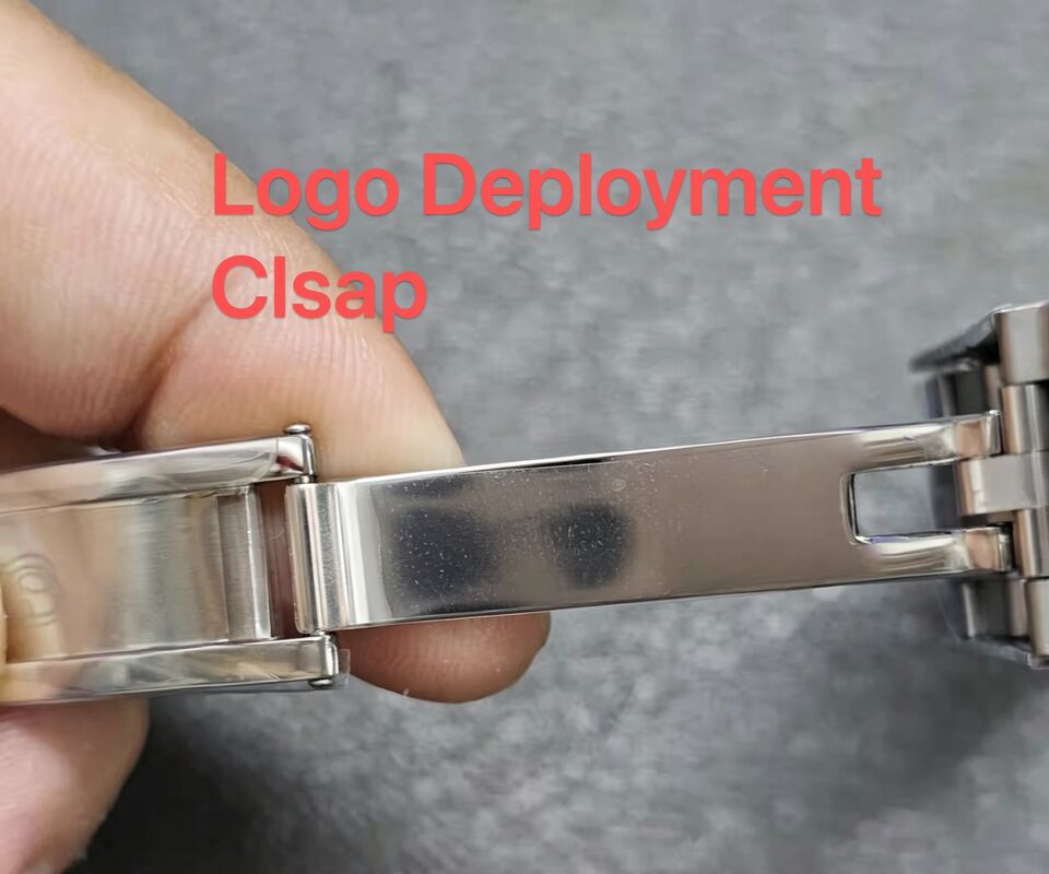 904L Stainless Steel Watch Wristband Jubilee Bracelet Oysterlock for Rlx Arf GMT Master 2/Dayjust 41mm/36mm M126710
