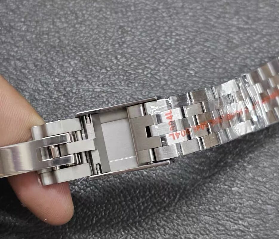 904L Stainless Steel Watch Wristband Jubilee Bracelet Oysterlock for Rlx Arf GMT Master 2/Dayjust 41mm/36mm M126710
