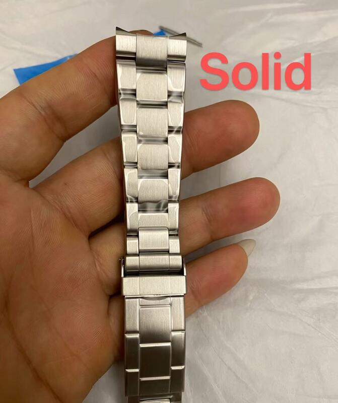 20mm Vintage1680 Oyster Links Bracelet 904L Stainless Steel Watch Band Strap for Rlx explorer 93250  16570 16600