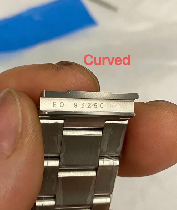 20mm Vintage1680 Oyster Links Bracelet 904L Stainless Steel Watch Band Strap for Rlx explorer 93250  16570 16600