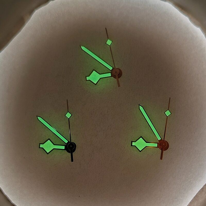 Watch Accessory Modified Green Night-light Pointer Suitable for Use with Japanese NH35/NH36/4R36 Automatic Movement