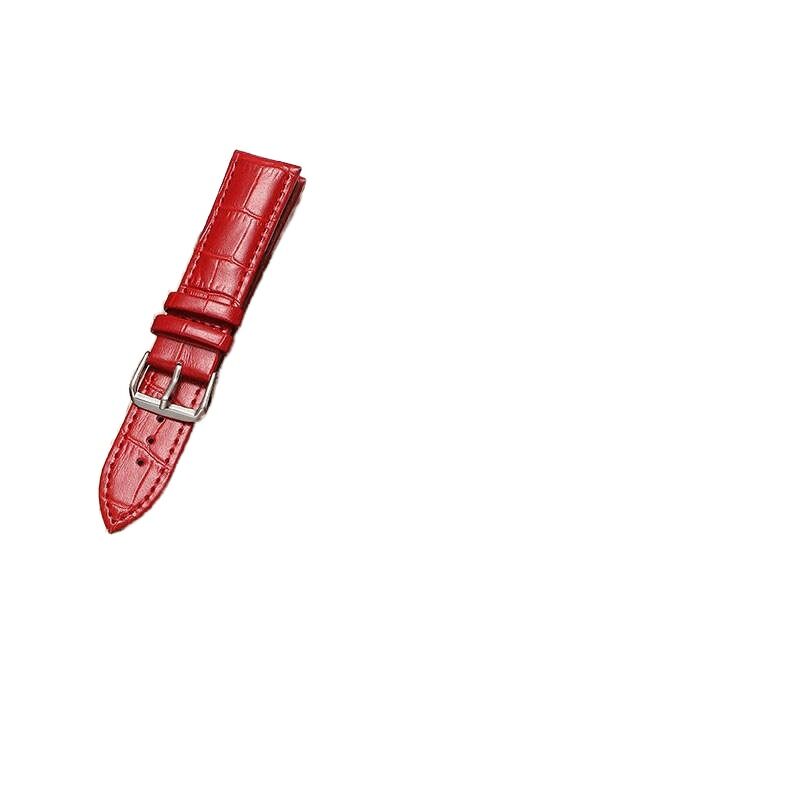 Luxury Sport Genuine Leather Watch Band Alligator Grain Bamboo Knot Pattern 22mm Universal Replacement Strap for Bangle