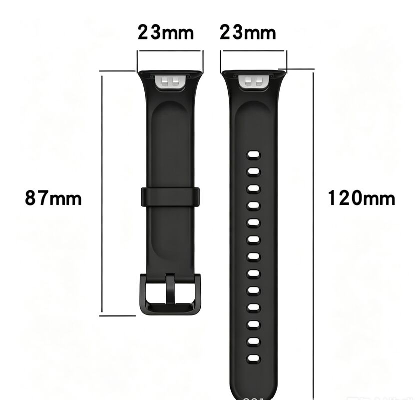 Betterconn Silicone 20mm Sport Wristband Official Replacement Watch Strap for Band7 Pro