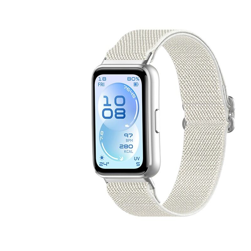 Breathable Elastic Nylon Hook & Loop Portable Strap Official Replacement Smartwatch Band for 11/11 Pro