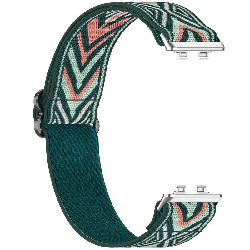 Breathable Elastic Nylon Hook & Loop Portable Strap Official Replacement Smartwatch Band for 11/11 Pro
