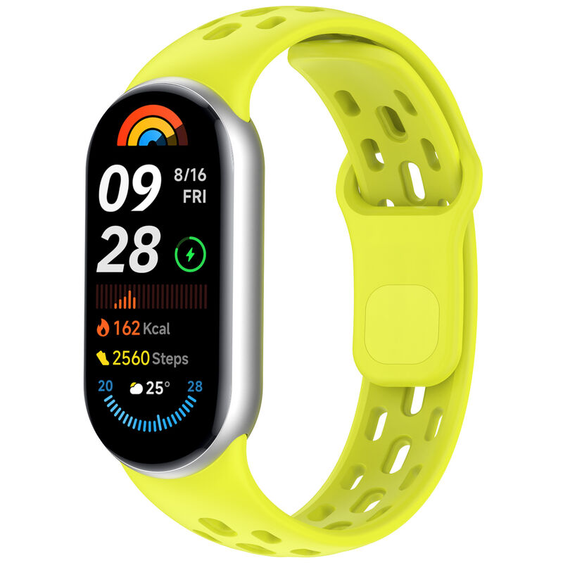 Top Fashion Straps for Xiaomi Mi Band 10 9 8 NFC Accessories Sport Watch Silicone Bracelet Wristband Correa Mi Band 10