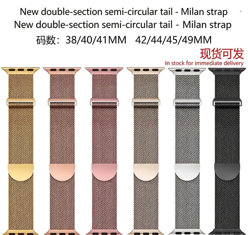 Classic Sport Stainless Steel Belt  for Apple Watch Series 11/10/9 Strap Ultra 3 2 Iwatch 46/45/44mm Metal Watch Bands