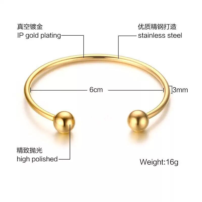 Statement Fashion Minimalist Jewelry Adjustable 18K Gold Plated Zircon Stainless Steel Stacking Tie Knot Cuff Bangle