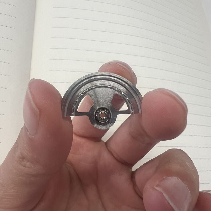 NH36 Custom Stainless Steel Mechanical Watch Rotor NH35 8n24 Miyota Watch Parts Movement Rotor 8N24 ETA 2824 9015