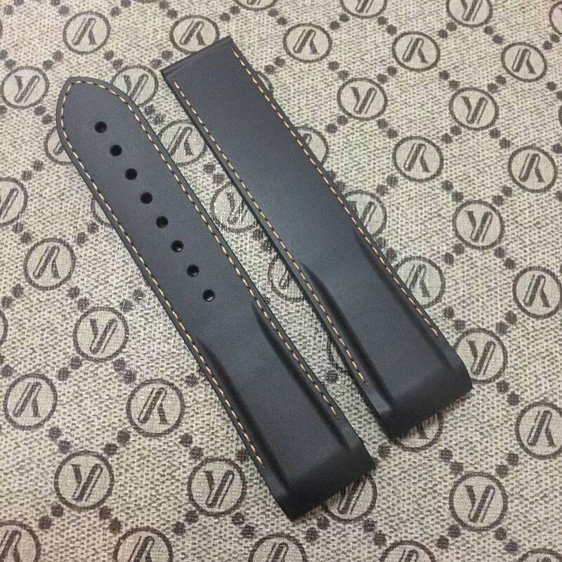 20mm 22 mm Mens Racer Nylon Rubber Silicone Curved End Watch Band Strap for omega seamaster