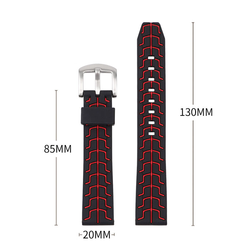 Quick Release Smart Watch Strap,Universal 20mm 22mm 24mm Width Soft Silicone Watch Band