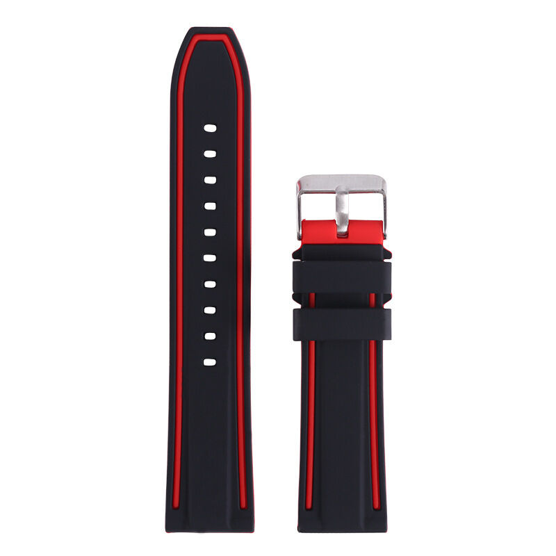 Custom Logo Quick Release Silicone Watch Straps Adjustable 20mm 22mm 24mm 26mm Rubber Watch Bands for MoonSwatch