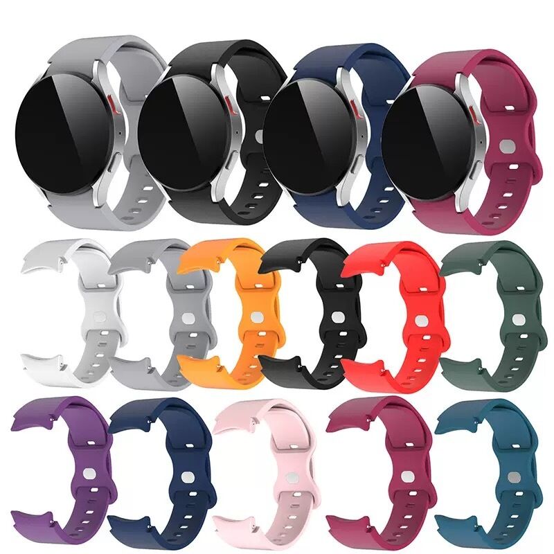 ListenSmart Butterfly Buckle Flexible Quick Release Straps Breathable Lightweight Silicone Watch Band for Google Pixel Watch