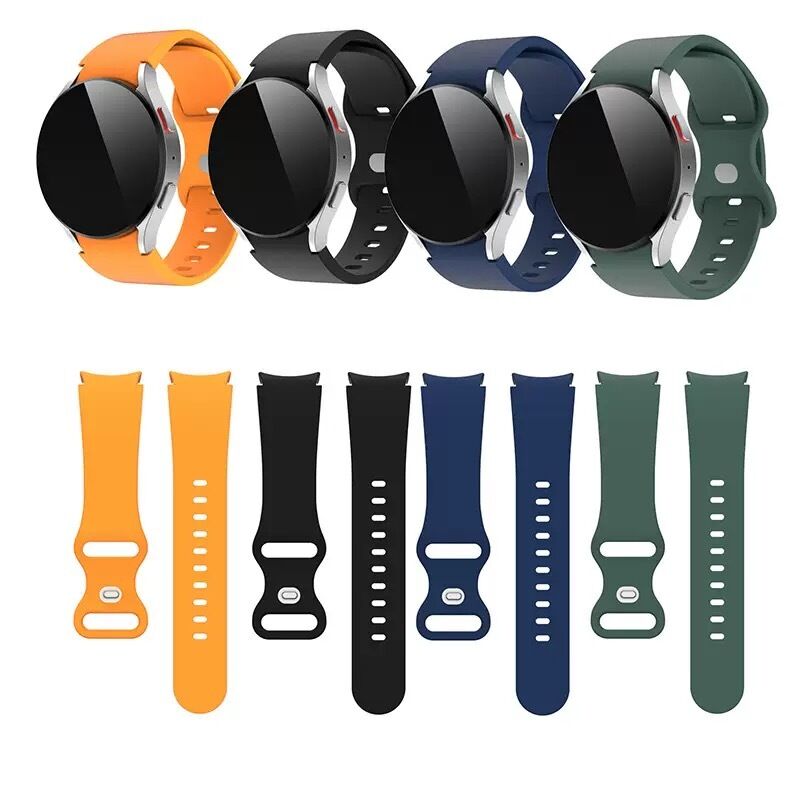 ListenSmart Butterfly Buckle Flexible Quick Release Straps Breathable Lightweight Silicone Watch Band for Google Pixel Watch