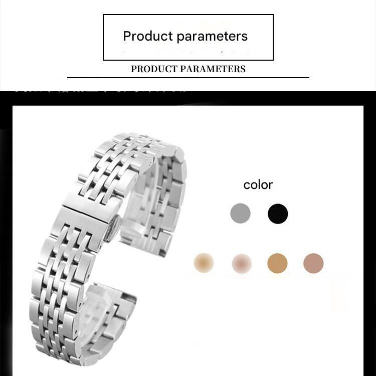 Lionorm 2026 New Stainless Steel 22mm Watch Straps Bracelet for galaxy Watch Vintage Metal Smart Watch Bands 12mm-24mm