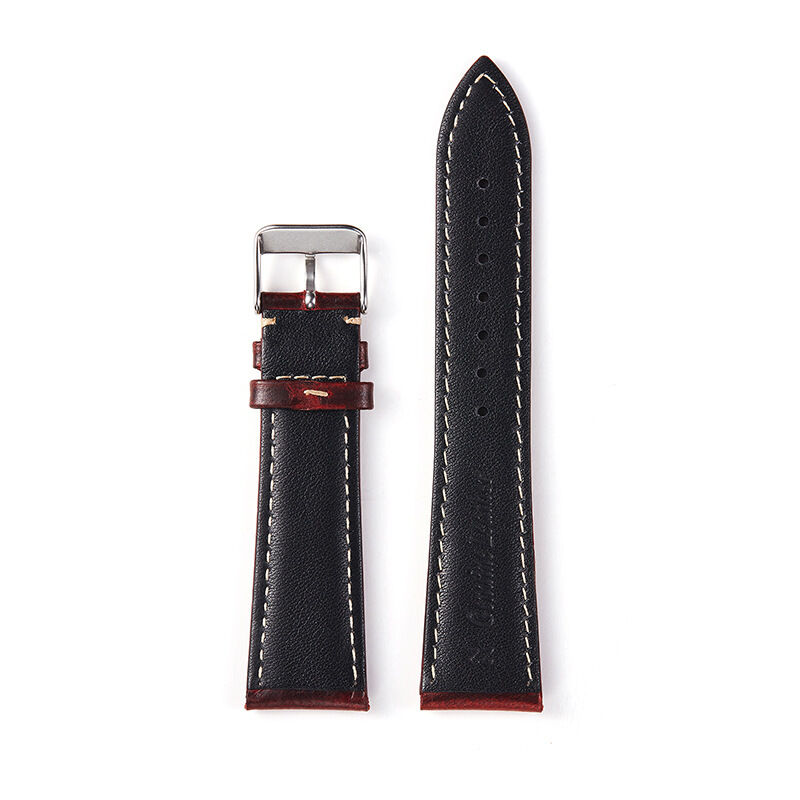 Cowhide Vintage Rally Racing Leather Spot Oil Wax Watch Strap Band Brightening Head Layer Band Buffalo Skin Retro Wild for Man
