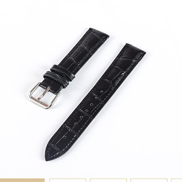 Wholesale Custom Leather Belts 12mm 16mm 18mm 20mm 22mm 24mm Mens Women Wrist Watch Band Real Genuine Leather Watch Strap
