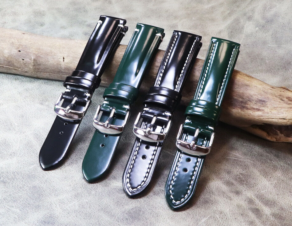 18Mm 19Mm 20Mm 21Mm 22Mm Compatible Watch Strap Watch Buckle  Handmade Vintage Leather Band