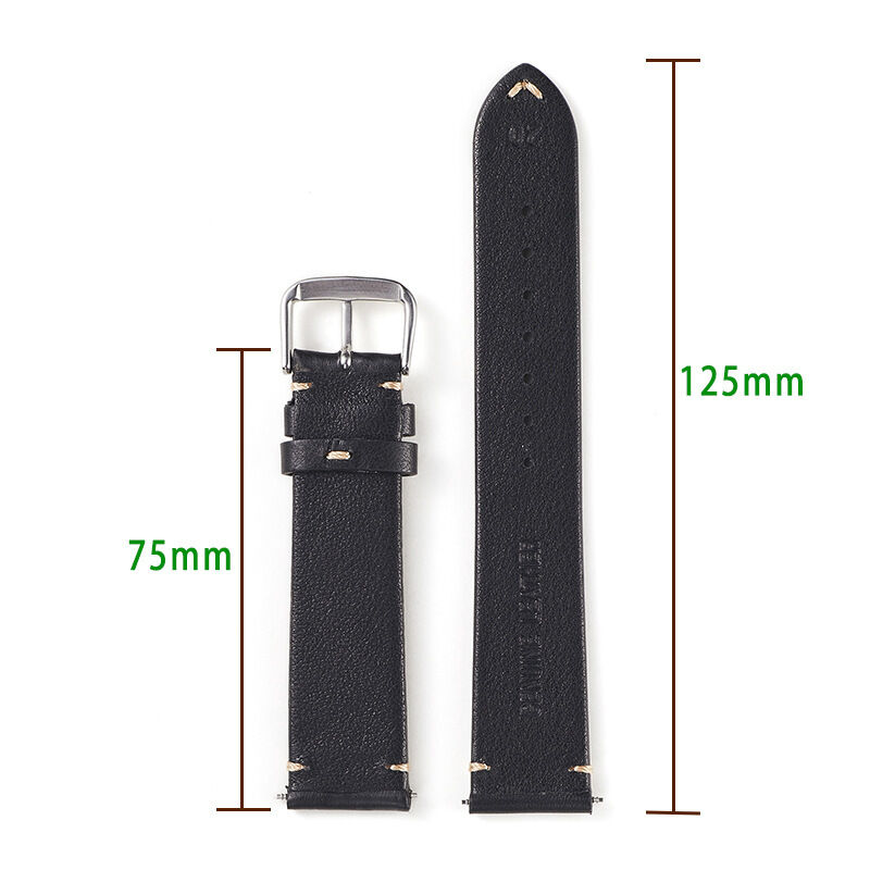 Crazy Horse Oil Leather Watch Straps 18mm 19mm 20mm 21mm 22mm Retro Cowhide Watch Band Bracelet Vintage Watch Bracelet