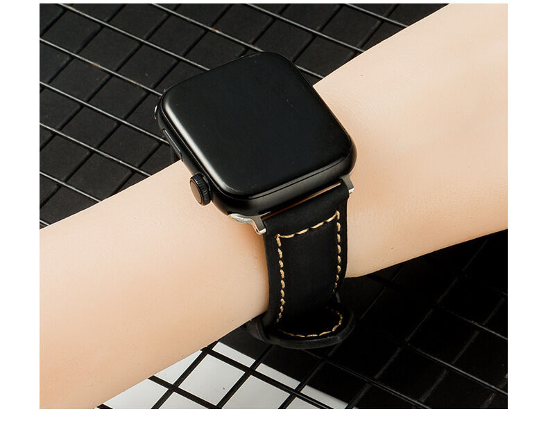 Waterproof Strap Top Grain Quick Release Genuine Leather Bands  Watch Straps Band for Men Women 18mm 20mm 21mm 22mm 23mm 24mm