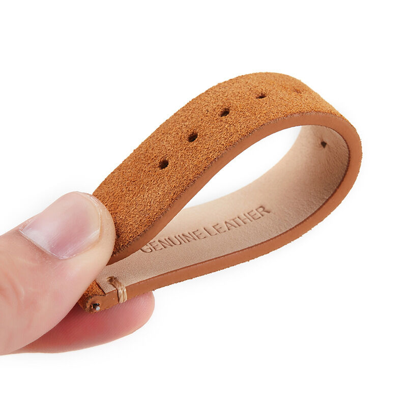 Leather Watch Straps Luxury Suede Watches Strap High Quality Genuine Soft Hand Sewn for 18 20 22mm Genuine Leather Band
