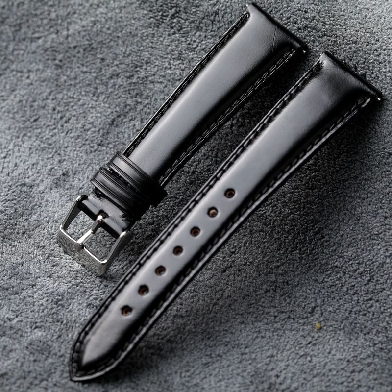 Wholesale Custom Horse Leather Watch Belts 18mm 20mm 22mm Mens Women Wrist Watch Band Real Genuine Leather Watch Strap