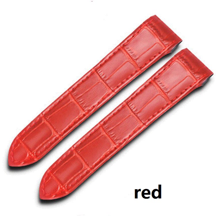 MAN Women Classic Leather Band Matching LUXURY Watch Wrist Watch Leather Bands for Santos 100 XL