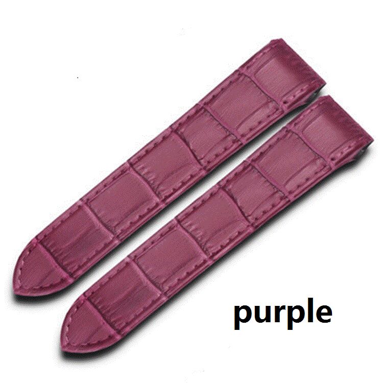 MAN Women Classic Leather Band Matching LUXURY Watch Wrist Watch Leather Bands for Santos 100 XL