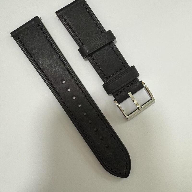 Quality Custom Quick Release Luxury Vintage Italy Imported Buttero Cow Leather Genuine Leather Watch Band Leather Watch Strap