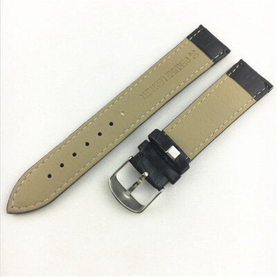 12/14/16/18/20/22/24mm Watchbands Pu Leather Bamboo Grain Wrist Watch Straps for Watch Accessories