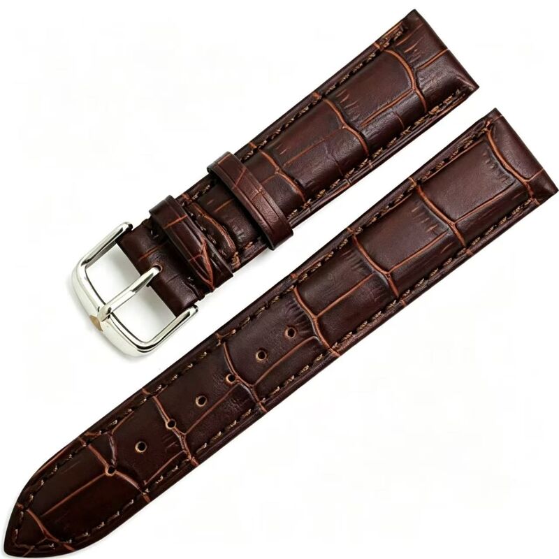 VIP Alligator Croc Crocodile  Grain 18mm 20mm 22mm 24mm Men's Cheap Genuine Leather Watch Strap Band