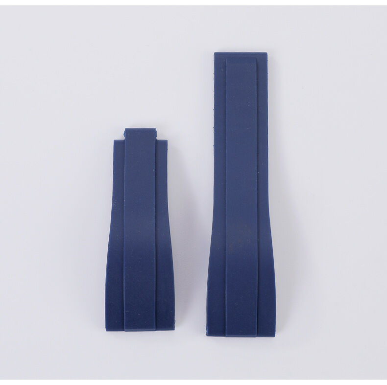Rlx FKM Rubber Watch Strap for Role 20mm 21mm 22mm  Wristband Curved End Waterproof Silicone Watches Band Bracelet