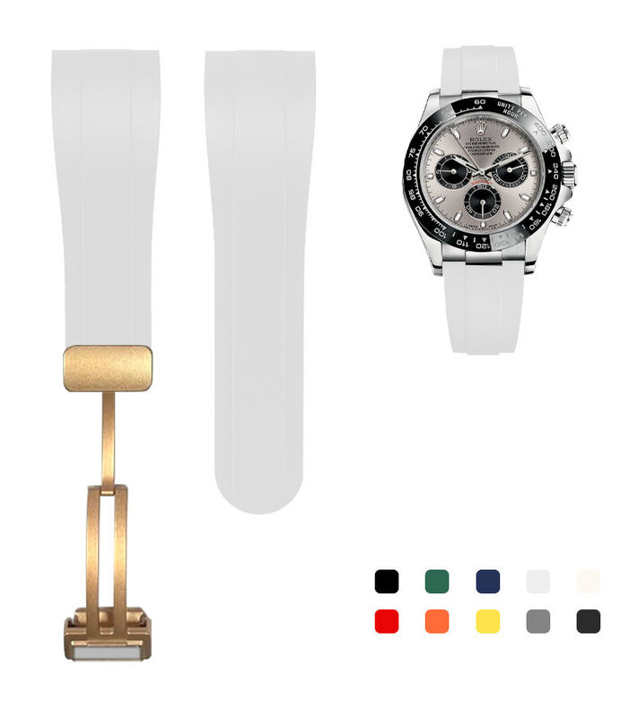 High Quality Silicone Rubber Watch Band Watch Strap 20mm 21mm 22mm for RLX