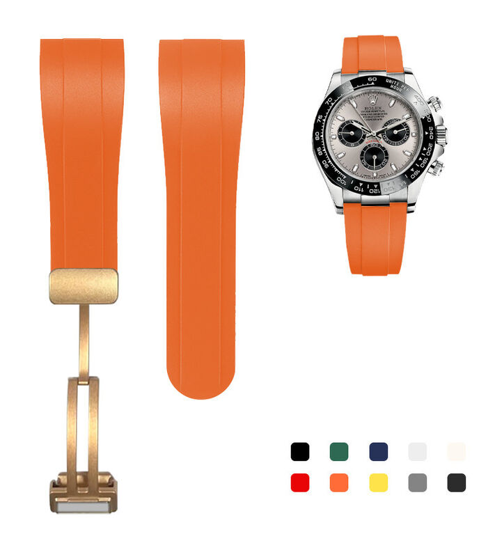 High Quality Silicone Rubber Watch Band Watch Strap 20mm 21mm 22mm for RLX
