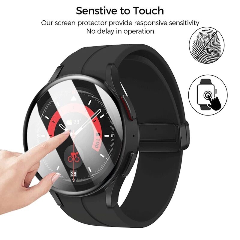 9H Premium Tempered Glass for Samsung Galaxy Watch 5 Pro 45mm Screen Protector HD Film for Samsung Galaxy Watch5 Pro